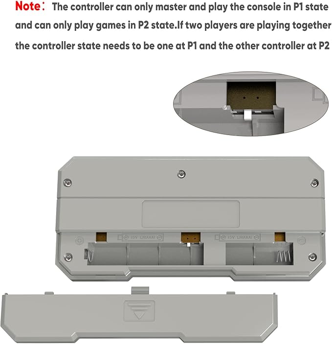 EASEGMER Retro Game Controller, Gamepad Joystick, Compatible with GV300S Game Console