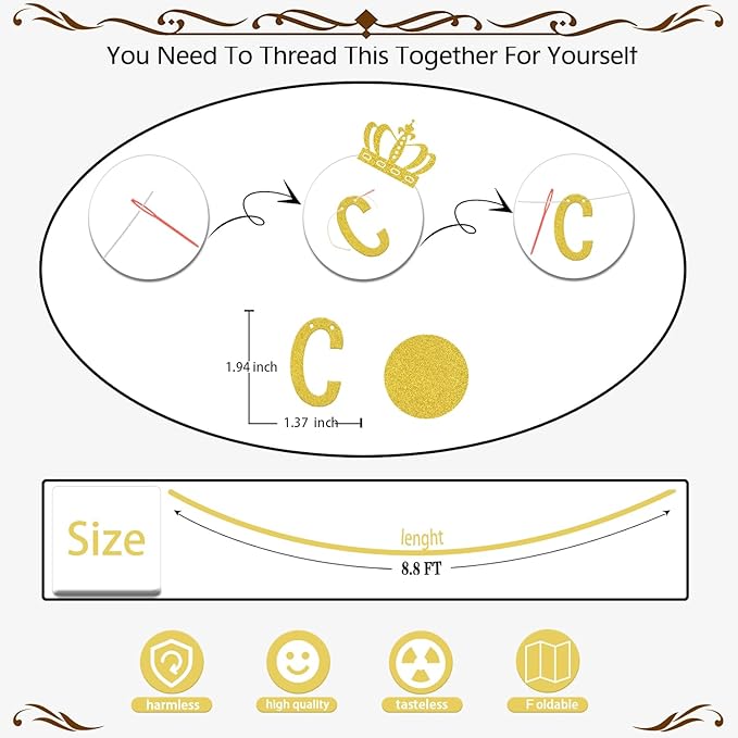 Come One Come All Banner, Circus 1st Birthday Party Decorations, Carnival Theme Party Clown First Birthday Decoration, Circus Tent Big Top Theme Baby Shower Party Supplies Gold Red