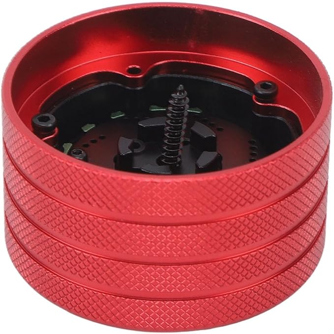 Lightweight Aluminum Alloy Remote Control Handwheel with Simulation Disc for NB4 RC Car - Enhance Performance & (A Type)