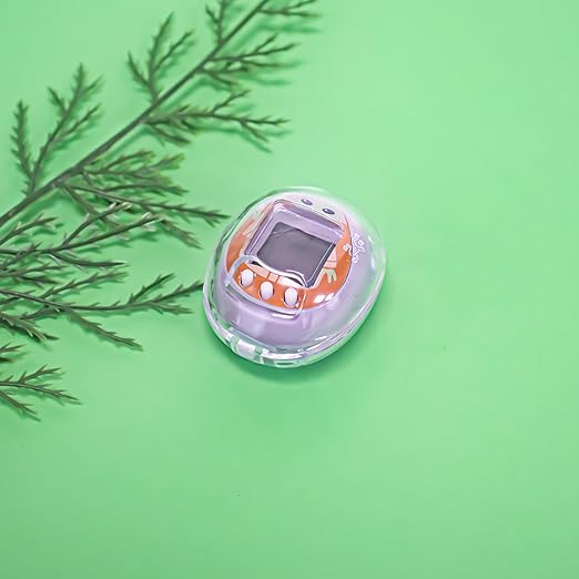 Transparent Cover Case for Tamagotchi Nano, Protective Sleeve Skin PC Protective Cover for Kids, Soft & Shockproof Shell for Tamagotchi Nano Electronic Pet Game Machine (Transparent)