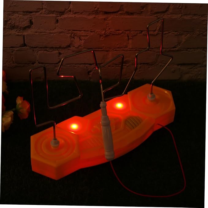 Kisangel 1Pc Electric Touch Maze Game for Advanced Labyrinth No Battery Required Engaging Electric for Brain Development and Fun Challenges