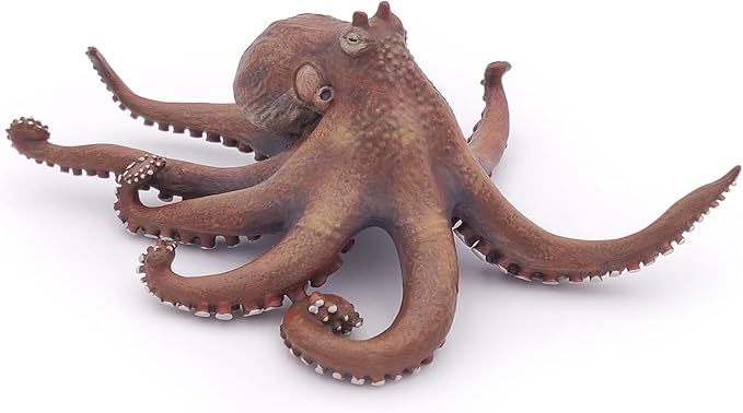 Papo - hand-painted - figurine - Marine Life - Octopus Figure-56013 - Collectible - For Children - Suitable for Boys and Girls - From 3 years old