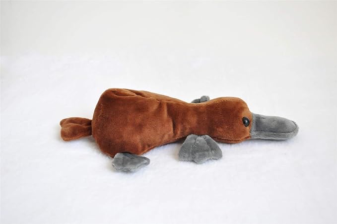 TAMMYFLYFLY 8.6" Realistic Platypus Soft Plush Pillow Kawaii Girls and Boys Stuffed Animals Toys Duckbill for Kids' Gifts (Duckbill) (American)