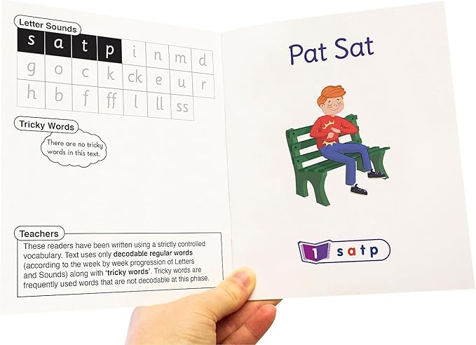 Junior Learning Letters & Sounds Phase 2 Set 2 Fiction, Multicolor