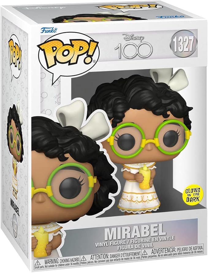 Funko POP! Disney: Disney 100 - Mirabel - Glow in The Dark - Collectable Vinyl Figure - Gift Idea - Official Merchandise - for Kids & Adults - Movies Fans - Model Figure for Collectors and Display