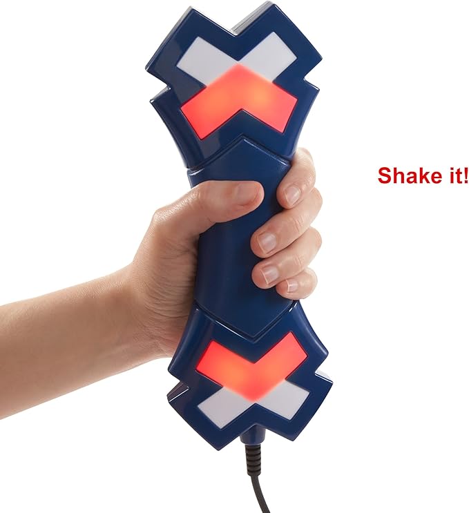 Mattel Games Crossed Signals Electronic Action Game with 4 Light Wands, Play Solo or with Up to 4 Players, Ages 8+, Improve Hand-Eye Coordination and Reaction Time
