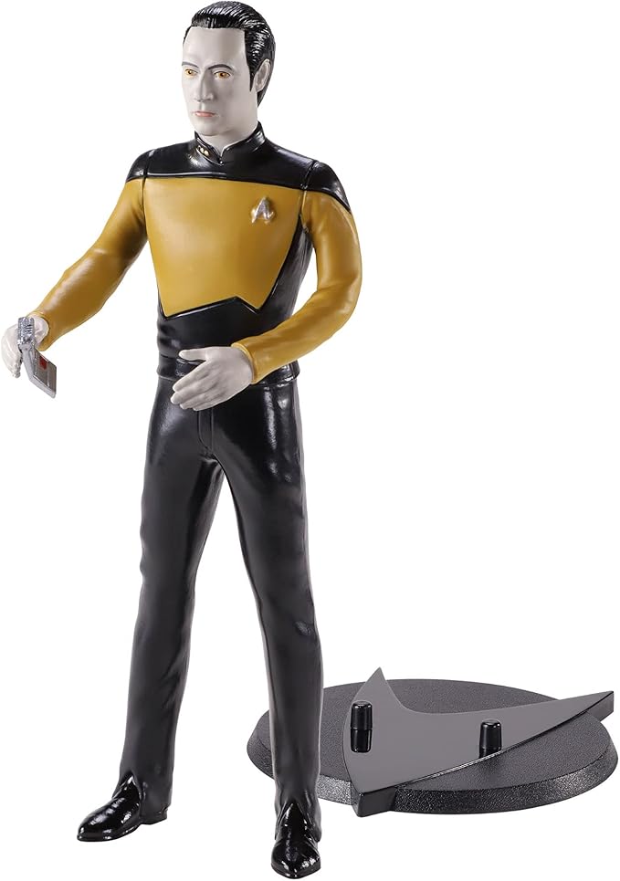 BendyFigs The Noble Collection Star Trek Data