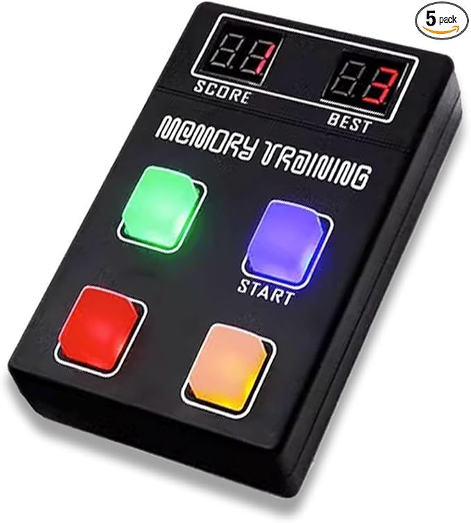 EI Electronic Memory Games Electronic Kits Soldering Practice Kits for Teenagers and Adults，Suitable for School Students Learning Education and Teaching