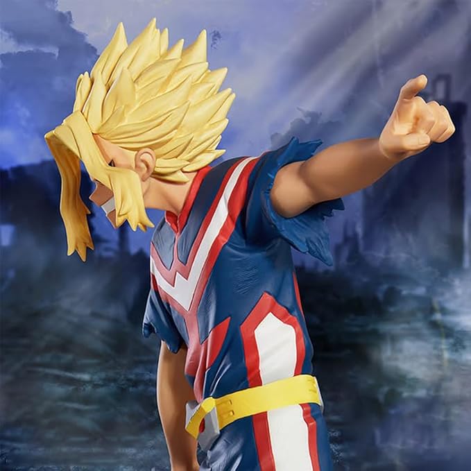 5pcs MHA All Might Figure Shigaraki Tomura Action Figure Battle Pose Midoriya Izuku Figurine MHA Collectible Statues