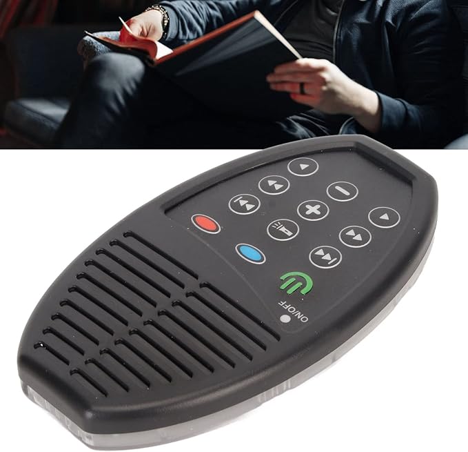 Solar Powered Electronic Bible Player with Rechargeable Battery, LED Light, 4G Capacity, HiFi Sound Player for Seniors, Kids and The Blind (English KJV, Arabic)