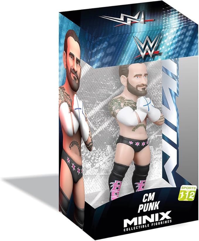 Minix WWE CM Punk Collectible Figurines #112