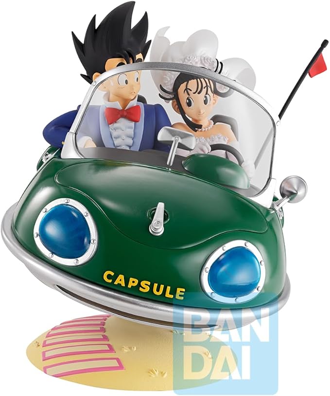 Ichibansho Figure - Dragon Ball - Son Goku & Chichi (Snap Collection 2) Collectible Statue