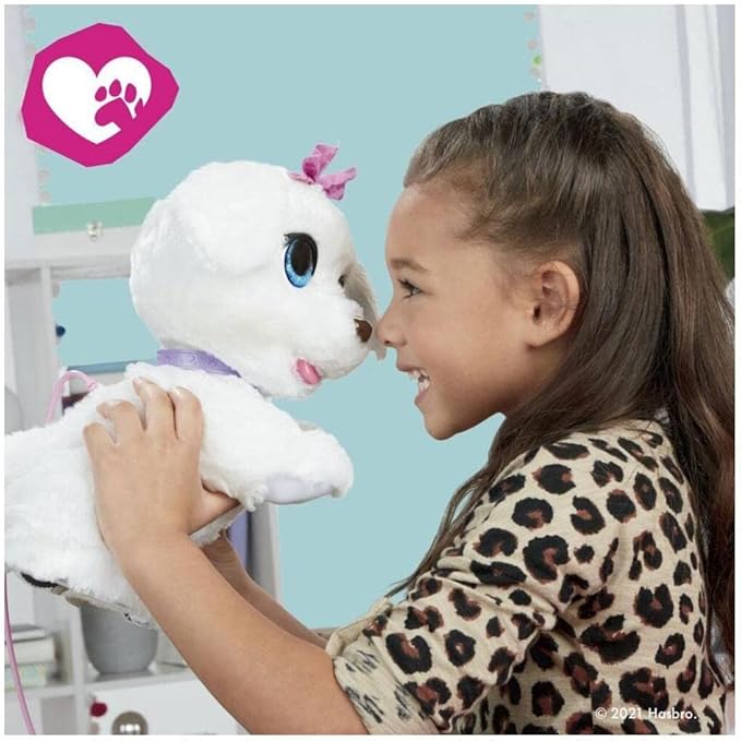 FurReal GoGo My Dancin' Pup, Electronic Pet Toy, Dancing Toy with 50+ Sounds and Reactions, Interactive Toys, Ages 4 and Up, White