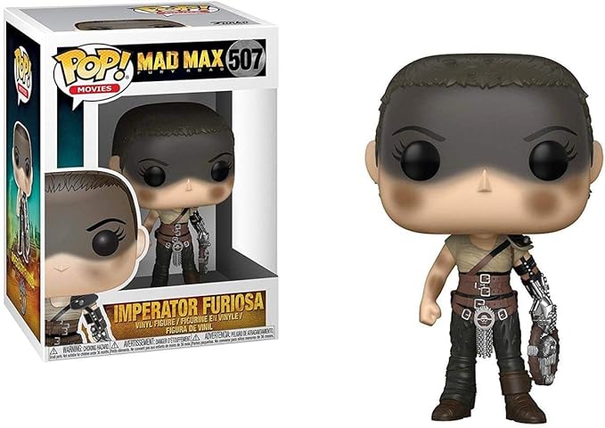 Funko Pop! Movies: Mad Max Fury Road Furiosa (Styles May Vary) Collectible Figure