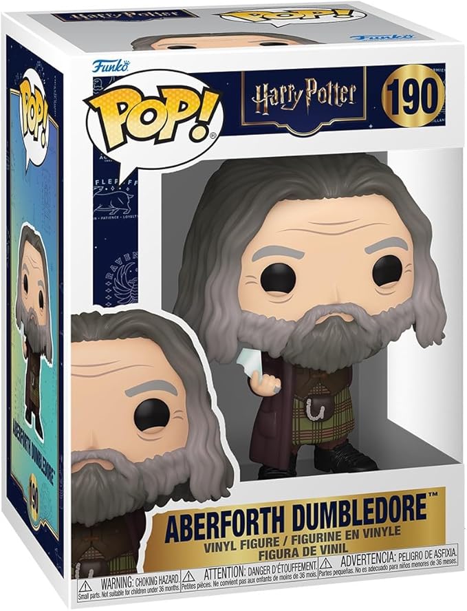 Funko Pop! Movies: Harry Potter and The Deathly Hallows: Pt 2 - Aberforth Dumbledore - Collectable Vinyl Figure - Gift Idea - Official Merchandise - Toys for Kids & Adults - Harry Potter Fans
