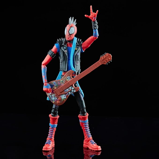 Hasbro Spider-Man: Across the Spider-Verse Marvel Legends 6-inch Action Figure Spider Punk Hobby Brown 2023 MCU Movie Anime [Parallel Import Goods]