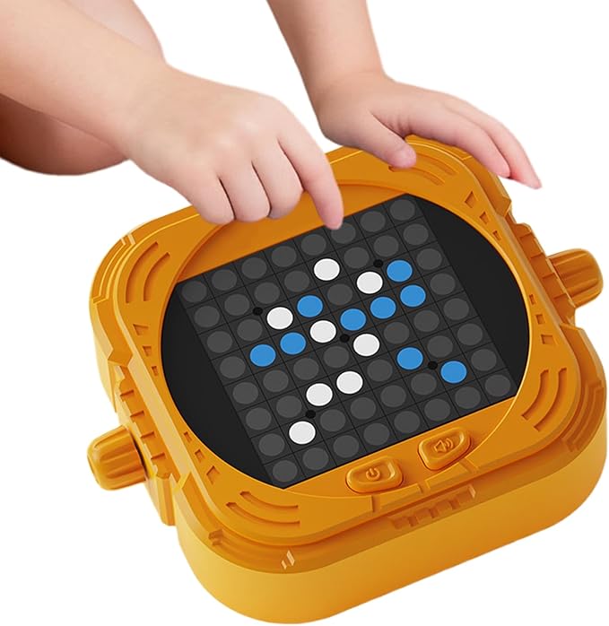 Electronic Board Game | Smart AI Toy - Five in a Row Brain Teaser Board Game | for Kids Adults Road Trip Camping Party Travel