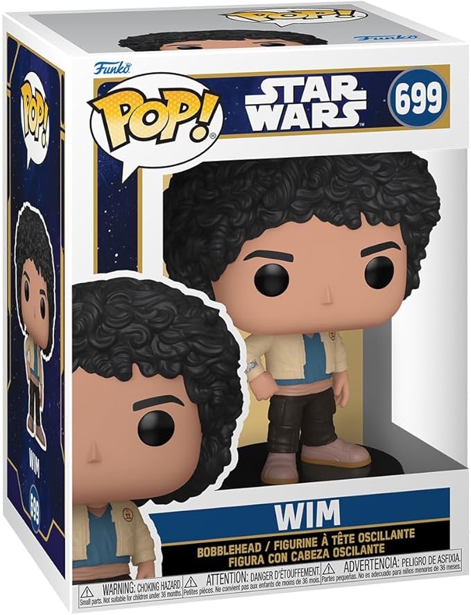 Funko Pop Star Wars: Skeleton Crew - Wim - Star Wars Skeleton Crew - Collectable Vinyl Figure - Gift Idea - Official Merchandise - Toys for Kids & Adults - Sci-Fi Fans - Model Figure for Collectors