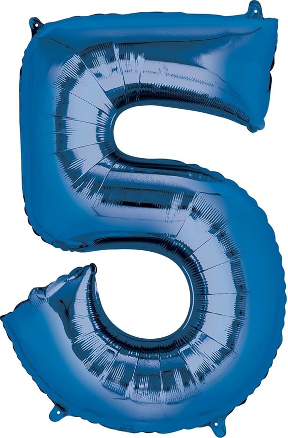 Anagram Batman 5th Birthday Party Supplies 7pc Balloon Bouquet Decorations