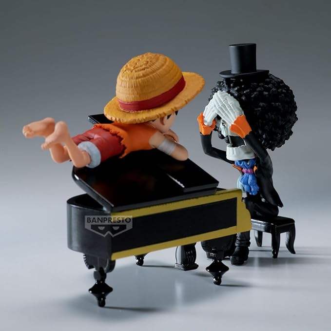 Banpresto - One Piece - Log Stories - Monkey D. Luffy & Brook (That's Great! After All This TIME, He's Still…!) World Collectable Figure