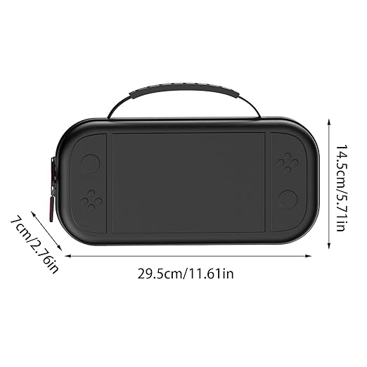 Game Console Storage Case - Travel Game Player Storage Holder | Handheld Consolle Traveling Kit | PU Game-Console Storages-case | Waterproof Electronic Holder Consoles Pocket For Family Adults Teen