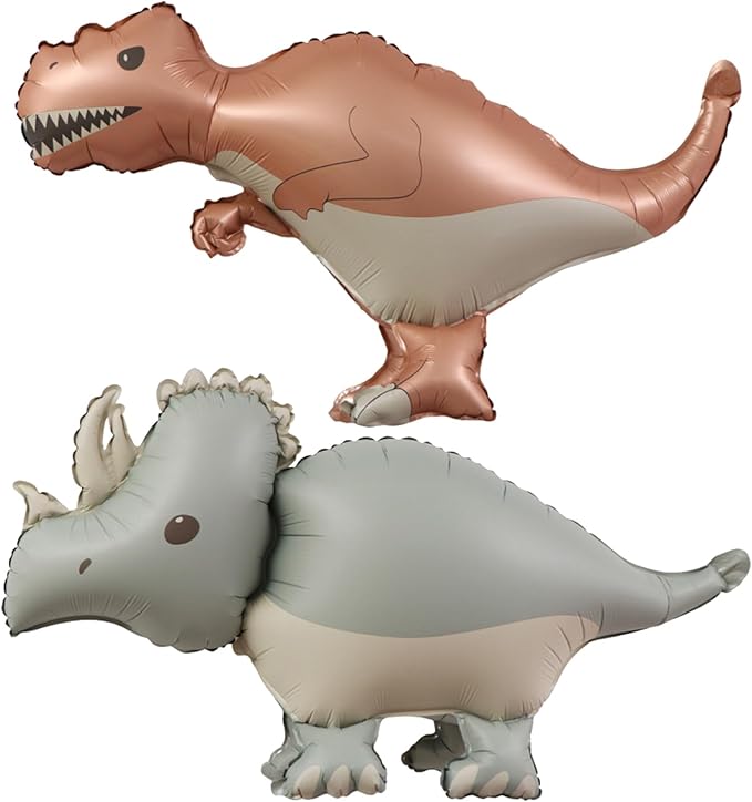 Giant 3D Dinosaur Balloons Self Standing Cute Dinosaur Balloons Birthday Party Decorations Supplies