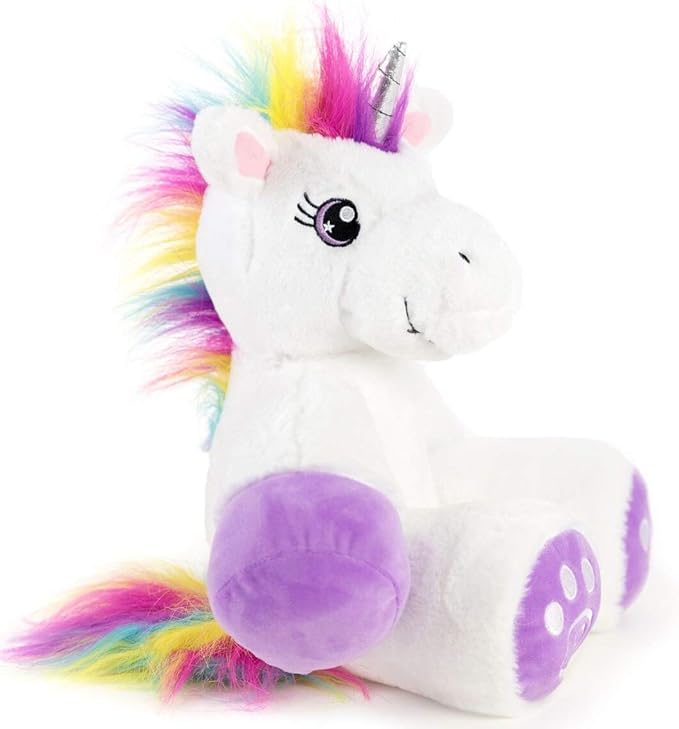 Plushible Poppy The Unicorn Stuffed Animal, 18" Plush Unicorn Toy for Girls & Boys - Machine Washable Plush, Soft Stuffed Animal Toy, Gift's Day Gift for All