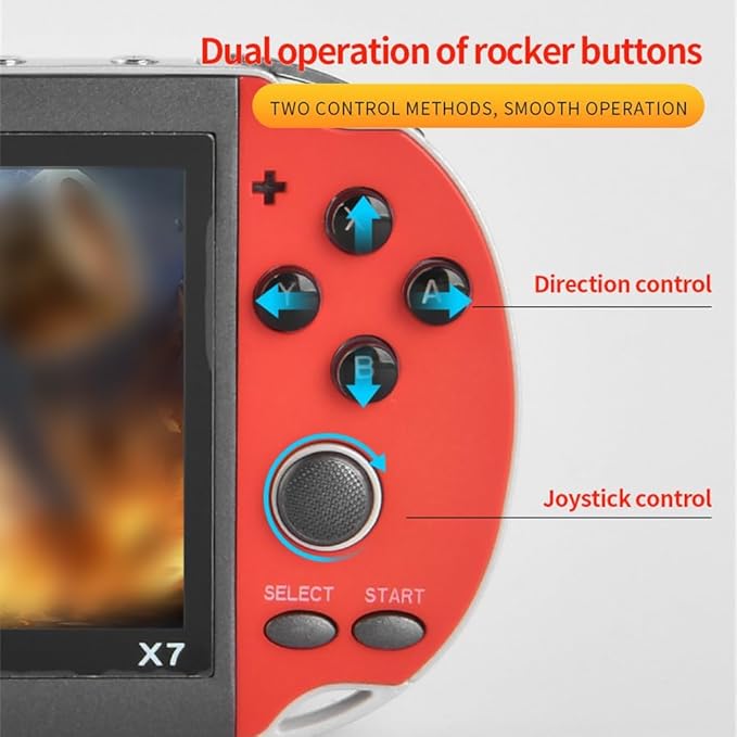 4.3-inch X7 Game Console5.1-inch X7PLUS Console7.1-inch Console8G Joystick MachineHandheld Console