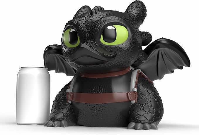 TUBBZ XL: How to Train Your Dragon - Toothless Giant Cosplaying Rubber Duck Collectible Figure
