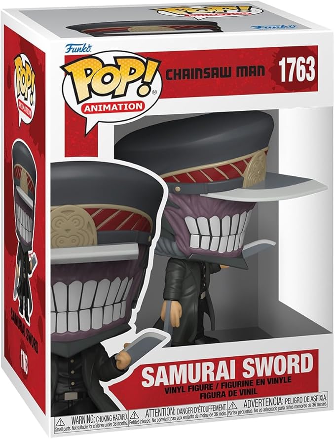 Funko Pop Animation: Chainsaw Man - Samurai Sword - Collectable Vinyl Figure - Gift Idea - Official Merchandise - Toys for Kids & Adults - Anime Fans - Model Figure for Collectors and Display