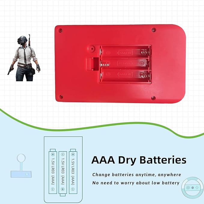 Handheld Game Console -2.4-inch HD Screen, 218 Video Games, Mini Arcade Electronic Toy Birthday Gift, Suitable for Children and Adults, Needs 3 AAA Batteries (Red)