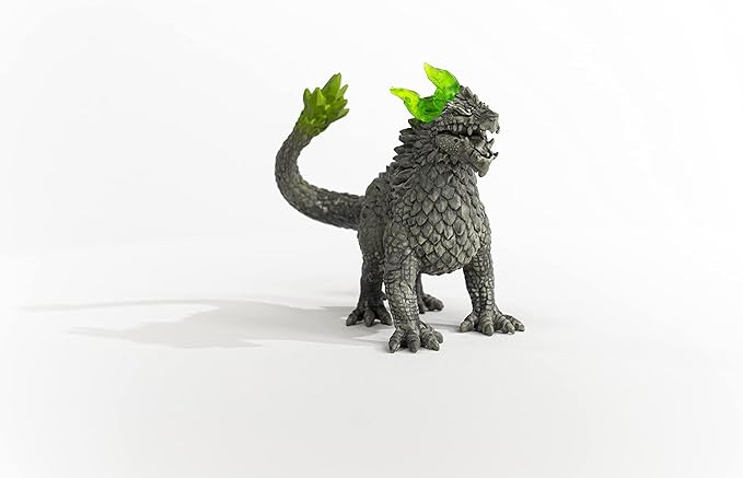 Schleich Eldrador Creatures - 7" Stone Dragon Figurine - Fun Fantasy Animal Figure for Imaginative Play for Boys and Girls - Durable Rock Beast Toy - Cool Monster Toys for Kids Ages 7+ | 70149
