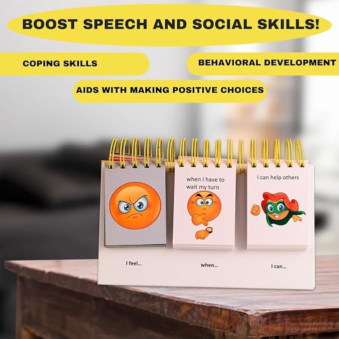 Mad Skillz Sentence Building Cards | Emotional Regulation & Speech Therapy Learning Tool | Phonics, Reading & Language Game for PreK–2nd Grade | Special Education & Homeschool Classroom Must-Have