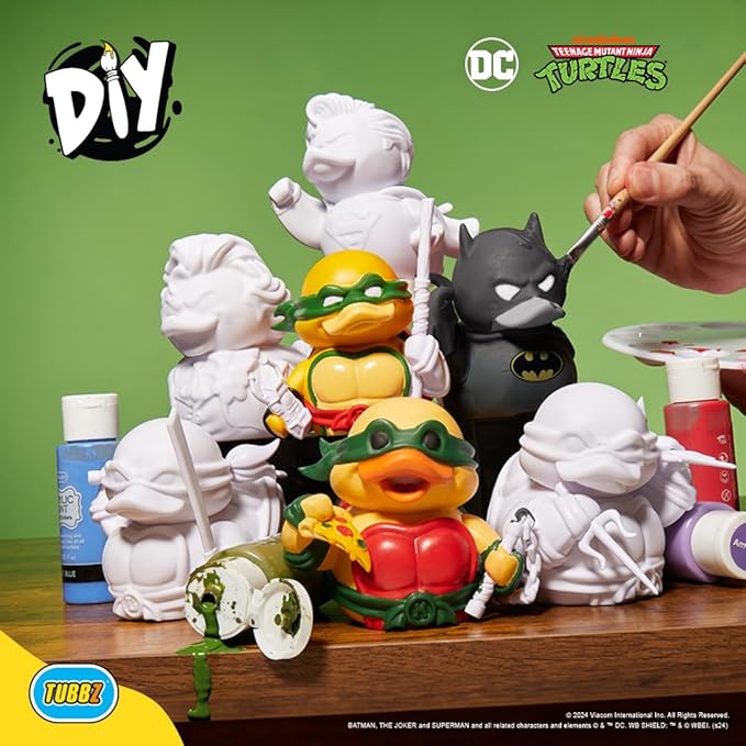 TUBBZ DIY: DC Comics - Batman Custom Cosplaying Rubber Duck Figure