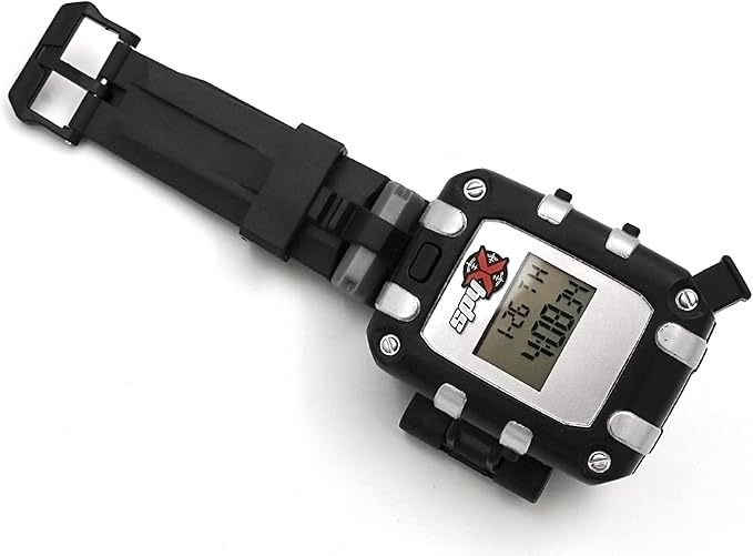 SpyX / 6-in-1 Watch - 6 Function Spy Toy Watch. Includes: Telescope Lenses, LED, Secret Message Capsules, Whistle, Signal Mirror, Hidden Compartment. Perfect Addition for Your spy Gear Collection!