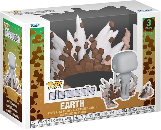 Funko Pop! Elements: Earth - Collectable Vinyl Figure - Gift Idea - Official Merchandise - Toys for Kids & Adults - Model Figure for Collectors