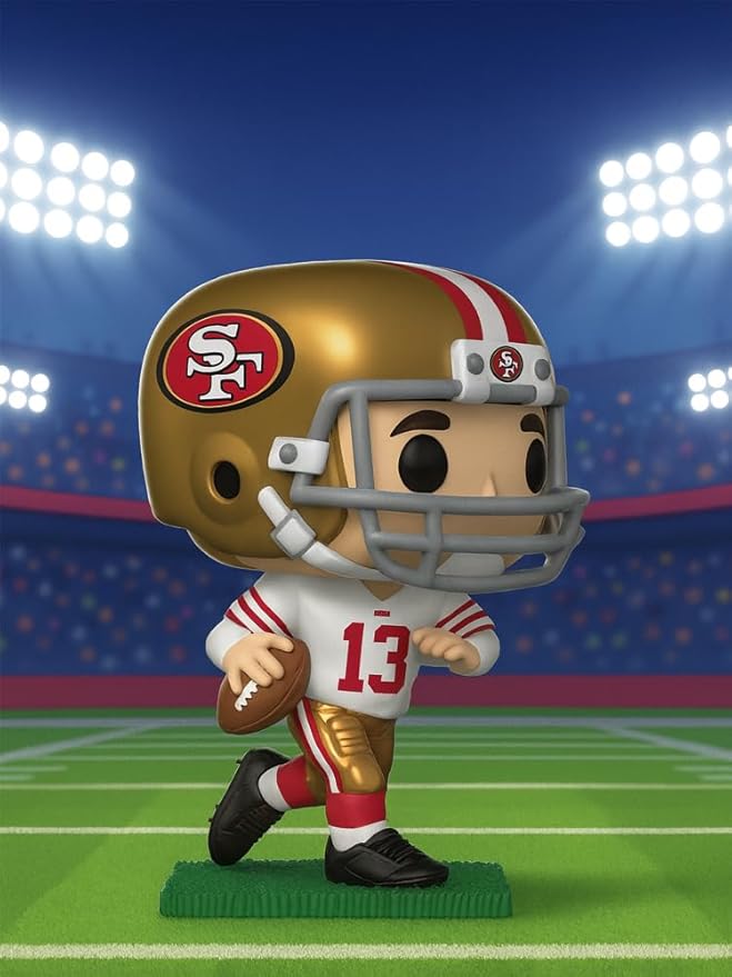 Funko Pop! Football: 49ers - Brock Purdy Vinyl Figure Bundled with Box Protector