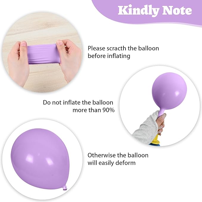 Pink Blue Purple Balloons, 50Pcs 12 Inches Hot Pink Retro Purple Blue Balloons for Girls Birthday Magic Theme Party Decorations Baby Shower Engagement Backdrop Party Supplies