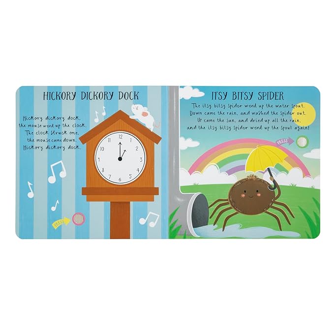 Mud Pie Kids' Nursery Sing-Along Book