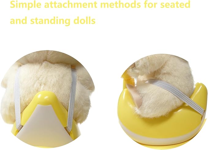 Miniature Furniture Accessories for Labubu 17cm Dolls, Swing Chair/Rocking Horse Compatible with 15cm/17cm Collectible Figures, No Doll (Rocking Horse)