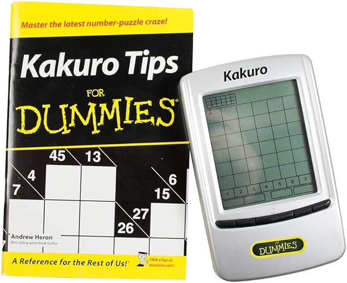 Kakuro for Dummies Handheld by Wiley