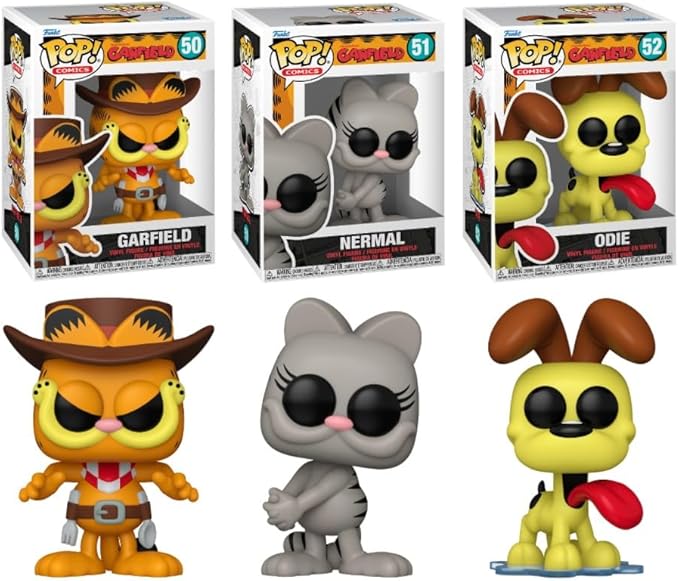 Funko Garfield Pop! Comics Complete Set (3)
