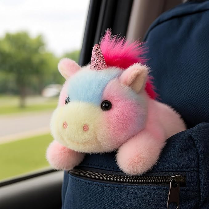 Adorable Rainbow Unicorn Stuffed Animal Soft Unicorn Plush Toy Cute Birthday Gifts for Boys Girls Kids Toddlers