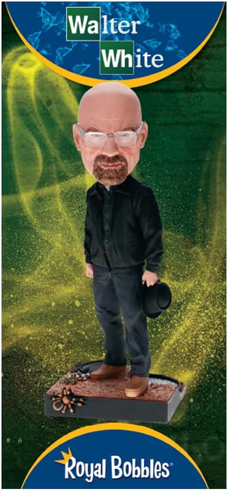 Royal Bobbles Breaking Bad Walter White Collectible Bobblehead Statue