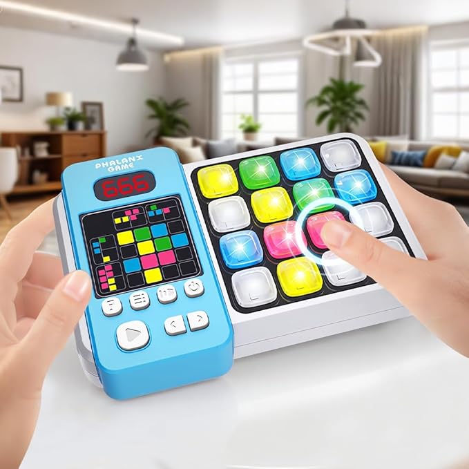 Super Decoder, Logic Puzzle & Memory Game for Kids 3+, Tutorial Mode & LED Display – Interactive Brain Development Game for Boys and Girls, Travel Games for Road Trip