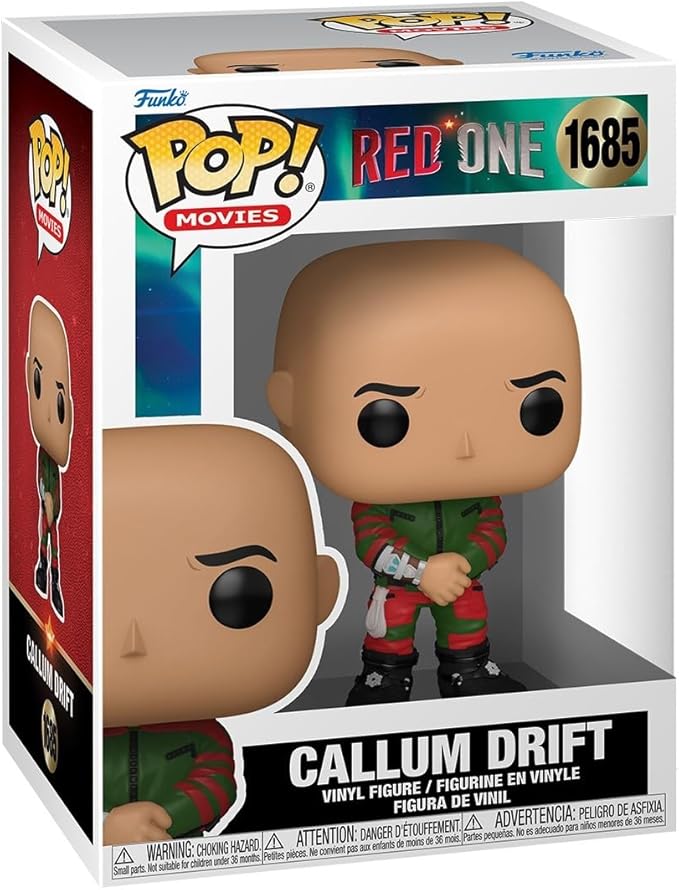 Funko POP Movies: Red One - Callum Drift - Collectable Vinyl Figure - Gift Idea - Official Merchandise - for Kids & Adults - Movies Fans - Model Figure for Collectors and Display