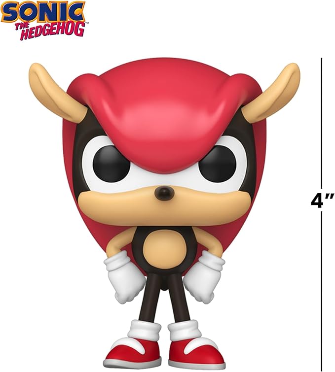 Funko Pop! Games: Sonic The Hedgehog - Mighty - Collectable Vinyl Figure - Gift Idea - Official Merchandise - Toys for Kids & Adults - Video Games Fans - Model Figure for Collectors