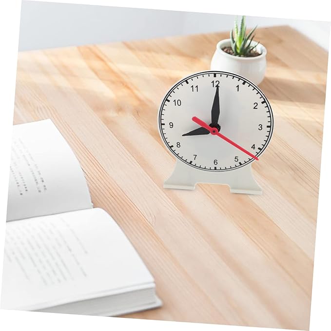 IMIKEYA Clock Learning Model Interactive Teaching Clock for Early Education Engaging Classroom Display Design for Telling Practice for Students and Homeschooling Activities