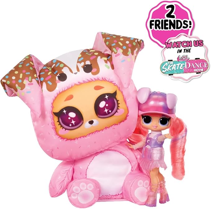 LOL Surprise Tweens Costume Surprise Ali Dance Fashion Doll with Inflatable Pink Puppy Pet Costume and Multiple Surprises Including Fabulous Fashions & Accessories – Great Gift for Kids Ages 4+