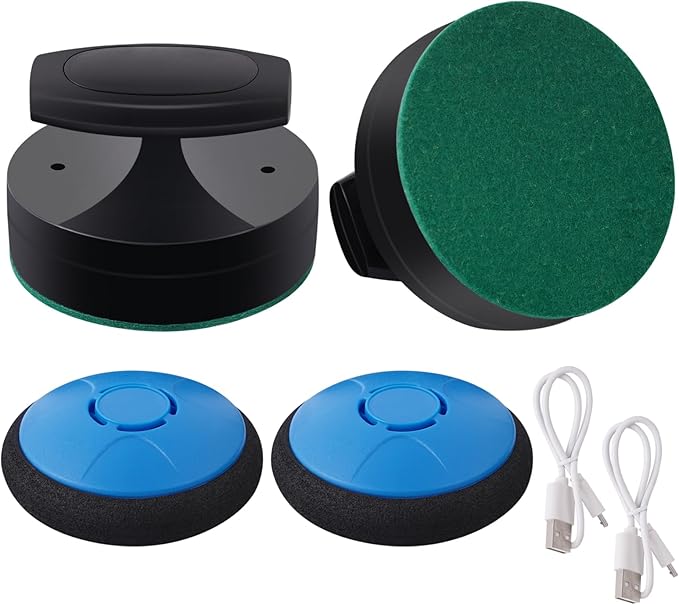 Air Hockey Pushers and Air Hockey Pucks, Indoor Games Goal Handles Paddles Replacement Accessories Set for Game Tables Equipment